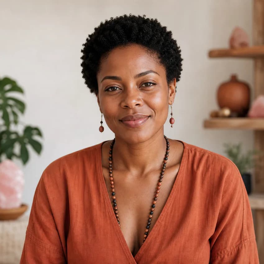 Retrato de Aisha Nascimento